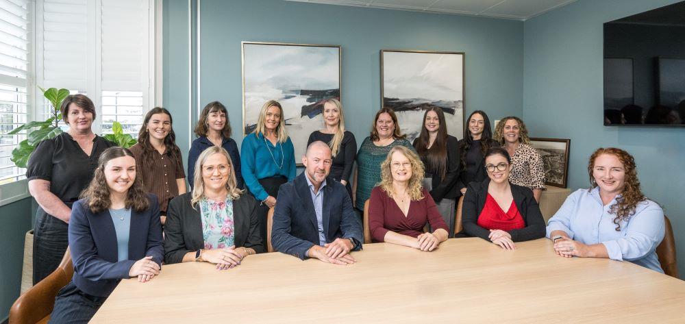 Thompson McNichol Maroochydore lawyers all staff photo